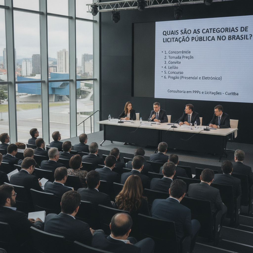 Categorias de Licitação Pública Brasileira: Guia Completo